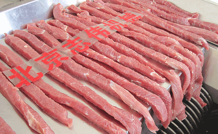 ZW-682大型切肉片、肉條機